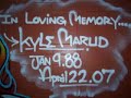 kyle newbie marud   r i p    springfield   aldergrove graff