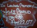 KYLE NEWBIE MARUD - R.I.P. - SPRINGFIELD - ALDERGROVE graff