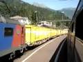 Mail train overtakes IR 2286