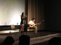 Steph singing at KMK Steph singing at KMK