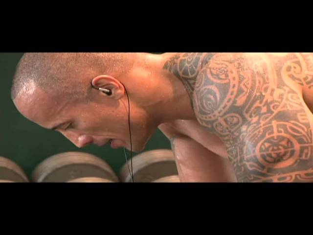 Dwayne “The Rock” Johnson Working Out