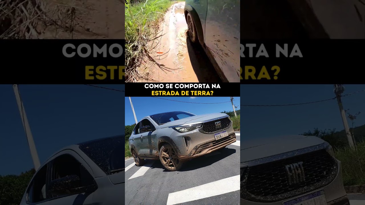 Como se comporta na estrada de terra o Fiat Fastback? #fiatfastback