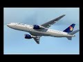 Egypt Air B777 Landing Cairo Intl
