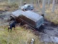 Nissan Patrol Y60 offroad in Norway