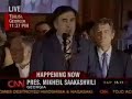 Georgian President Cites McCain Georgian President Cites McCain