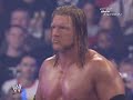 wwe hhh vs cena  wrestlemania22 