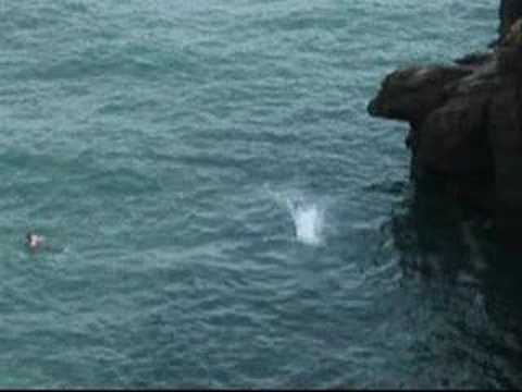 Arbroath Cliff Jumping