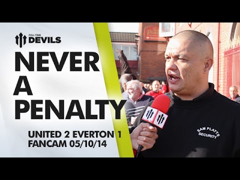 Never a Penalty | Manchester United 2 Everton 1 | FANCAM Never a Penalty | Manchester United 2 Everton 1 | FANCAM