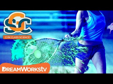 Racquetball with Glow in the Dark Eggs