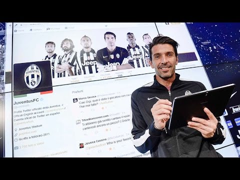 #AskBuffon, il backstage - behind the scenes