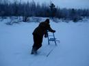Top kick sleding in Inari