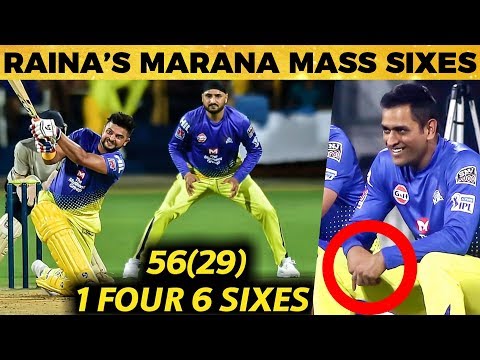 Chinna Thala's வெறித்தனமான Innings Video | Suresh Raina | CSK | IPL 2019