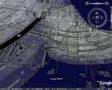 Starship Enterprise in Google Earth