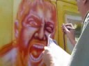 300 Final Scene - LEONIDAS -airbrush