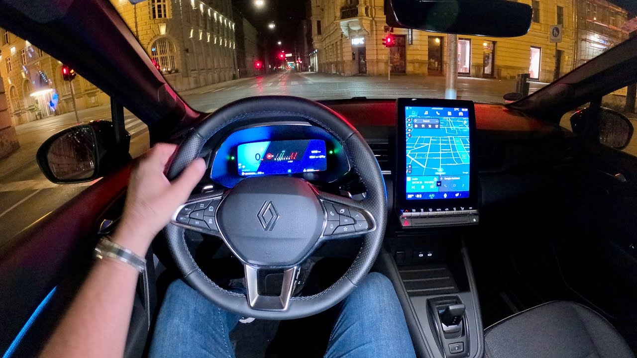 RENAULT SYMBIOZ 2026 - night POV test drive & REVIEW