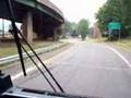Handwritten directions to Wheeling, West Virginia