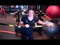 Rip Trainer Lateral Bound w/ extension - Be sure to extend your outside arm when planting your outside foot.