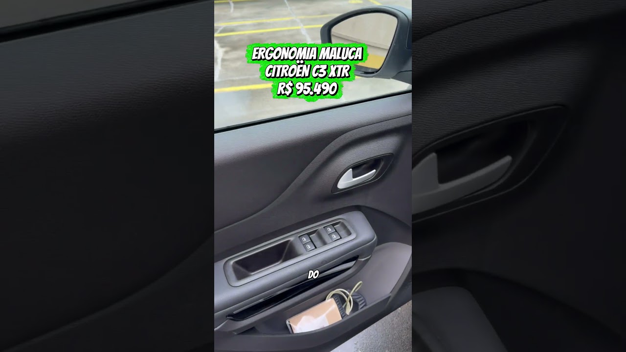 A ERGONOMIA MALUCA do Citroën C3 Aircross! 🤯🚙 (Resolveram pela metade?)