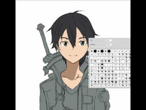 how to draw klein sao