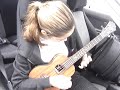 Awesome musician, wonderful person. As for the background noise? I made her play in the parking lot in Hilo, Hawai'i....yeah, I know, effing Steve. Enjoy. www.brittnipaiva.com