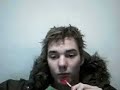 Sucking on my lollipop haha