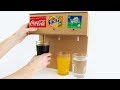 How to Make Coca Cola Soda Fountain Machine with 3 Different Drinks at Home How to Make Coca Cola Soda Fountain Machine with 3 Different Drinks at Home