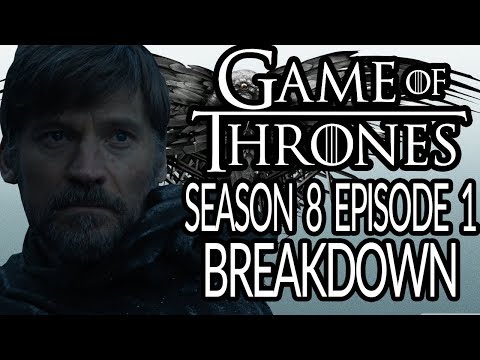 GAME OF THRONES Season 8 Episode 1 Breakdown & Details You Missed!