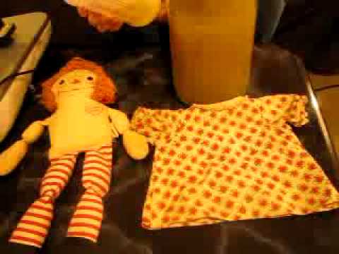 how to whiten vintage baby clothes