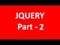  Punjabi revolution tutorials JQUERY part 2
