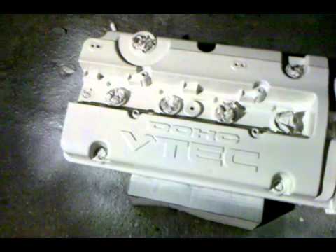 how to paint k series valve cover