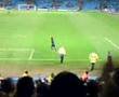 Wigan Athletic Captain Mario Melchiot Giving shirt to fans