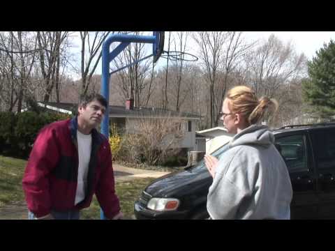 DelawareonlineTV - Delaware Department of Transportation crews escorted by state police tore down basketball hoops this morning in two neighborhoods in Claymont amid protests f...