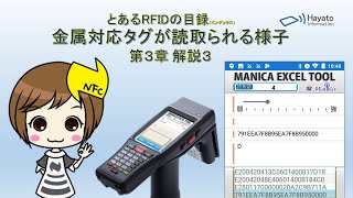 とあるRFIDの目録 第3章 解説3 実験の説明2 金属面からの読み取り