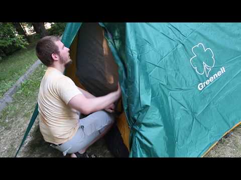 Кемпинговая палатка Greenell «Велес 4» v.2. Видеообзор.
