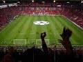 Manchester - Milan presentazione giocatori cori