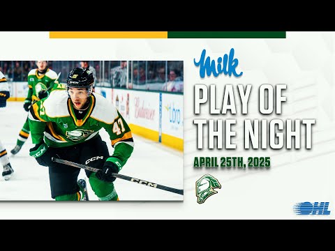 OHL Play of the Night presented by MilkUp: Montgomery Turns on the Jets