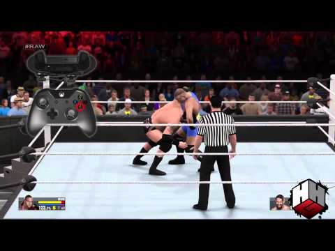 how to control wwe 2k15