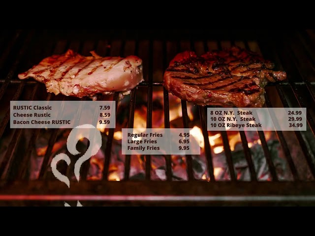Restaurant Video Menu Signs in Other Business & Industrial in Vancouver