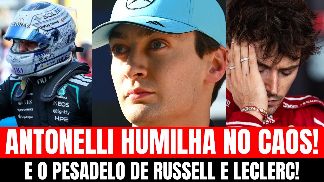 GP DE MÔNACO: Antonelli Vence, Falha de Lecler e Punição de Russell