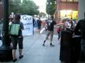 Portland foie gras protest