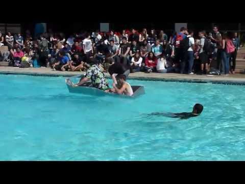 Cardboard and Duct Tape Boat Races at Monte Vista Christian School 2013--part 2