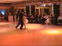 Shelly Lefkoe and Miron dance cha cha cha