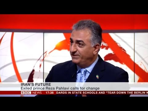 IRAN'S FUTURE - BBC Presenter Huw Edwards Interviews Prince Reza Pahlavi (2014)