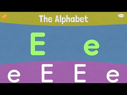 Letter E 