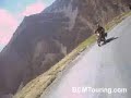 Motorcycle tourers from BCMTouring.com climbing Gata Loops in Ladakh, India during the course of our 2007 expedition to Ladakh and Kashmir.