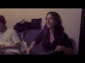 Lau Chana- haciendose la Rock Star jaja