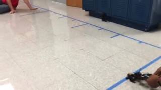 Kellen's 3D printed car in ACTION!