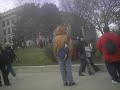 westboro baptist church pays omaha central a visit.