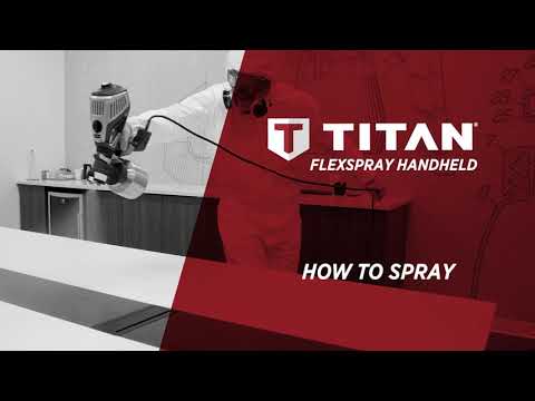 Youtube External Video Titan Disinfectant Spraying - FlexSpray Handheld How To Spray