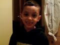 Christopher at 6 yrs. old singing! Christopher at 6 yrs. old singing!